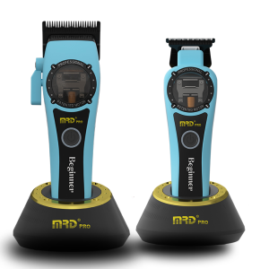 MRDPRO SET HC-999(AQUA BLUE) Hair Clipper – High-Speed Trimmer, Edge Liner, 11,000 RPM