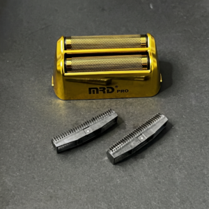MRDPRO Shaver Blade Set-GOLD– Smooth Close Shave, Sharp Blades, Easy Replacement