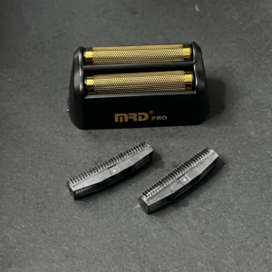 MRDPRO Shaver Blade Set-BLACK– Smooth Close Shave, Sharp Blades, Easy Replacement