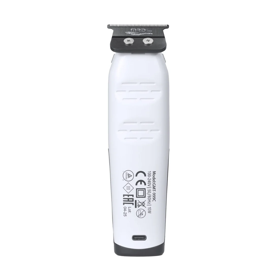 XPRO GMT-999C-WHITE-Vector X3.0 Hair Clipper – Powerful Motor 9,500–13,000 RPM - Image 6