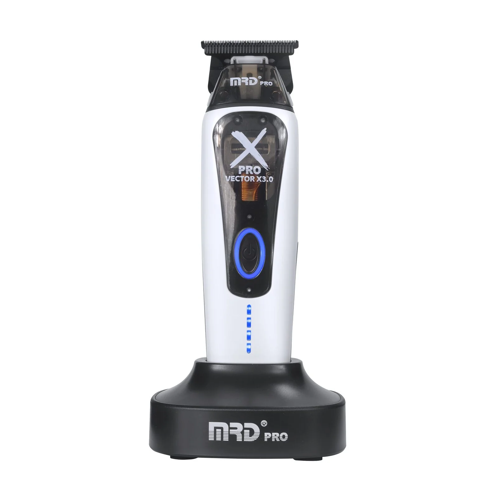 XPRO GMT-999C-WHITE-Vector X3.0 Hair Clipper – Powerful Motor 9,500–13,000 RPM