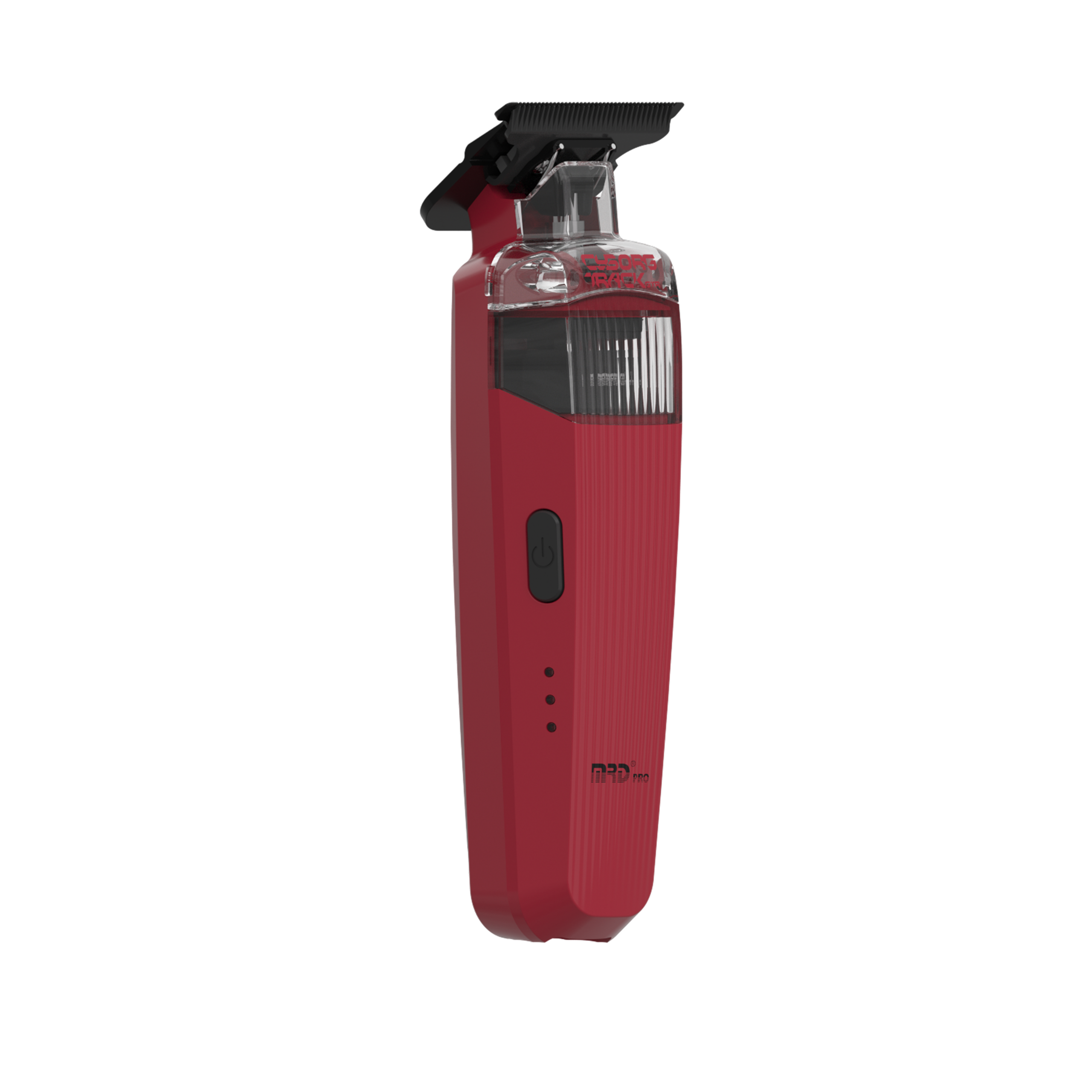 MRD PRO Trimmer CYBORG-BURGUNDY-Professional Cordless Zero Gapped T-Blade Hair Trimmer - 7200RPM BLPU Motor, DLC Blade & 180 Min Battery - Image 3