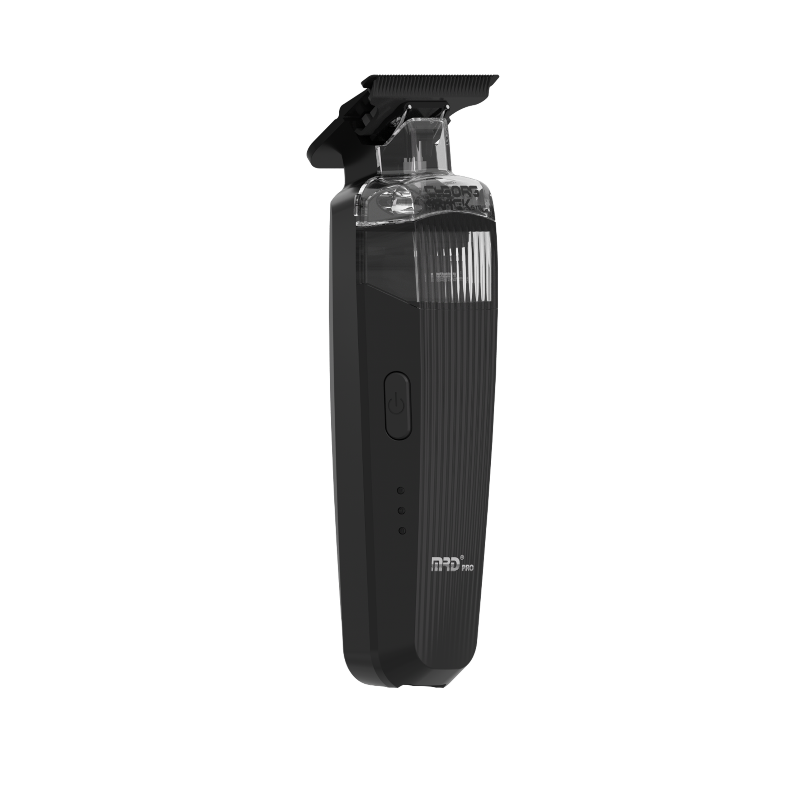 MRD PRO Trimmer CYBORG-BLACK-Professional Cordless Zero Gapped T-Blade Hair Trimmer - 7200RPM BLPU Motor, DLC Blade & 180 Min Battery - Image 3