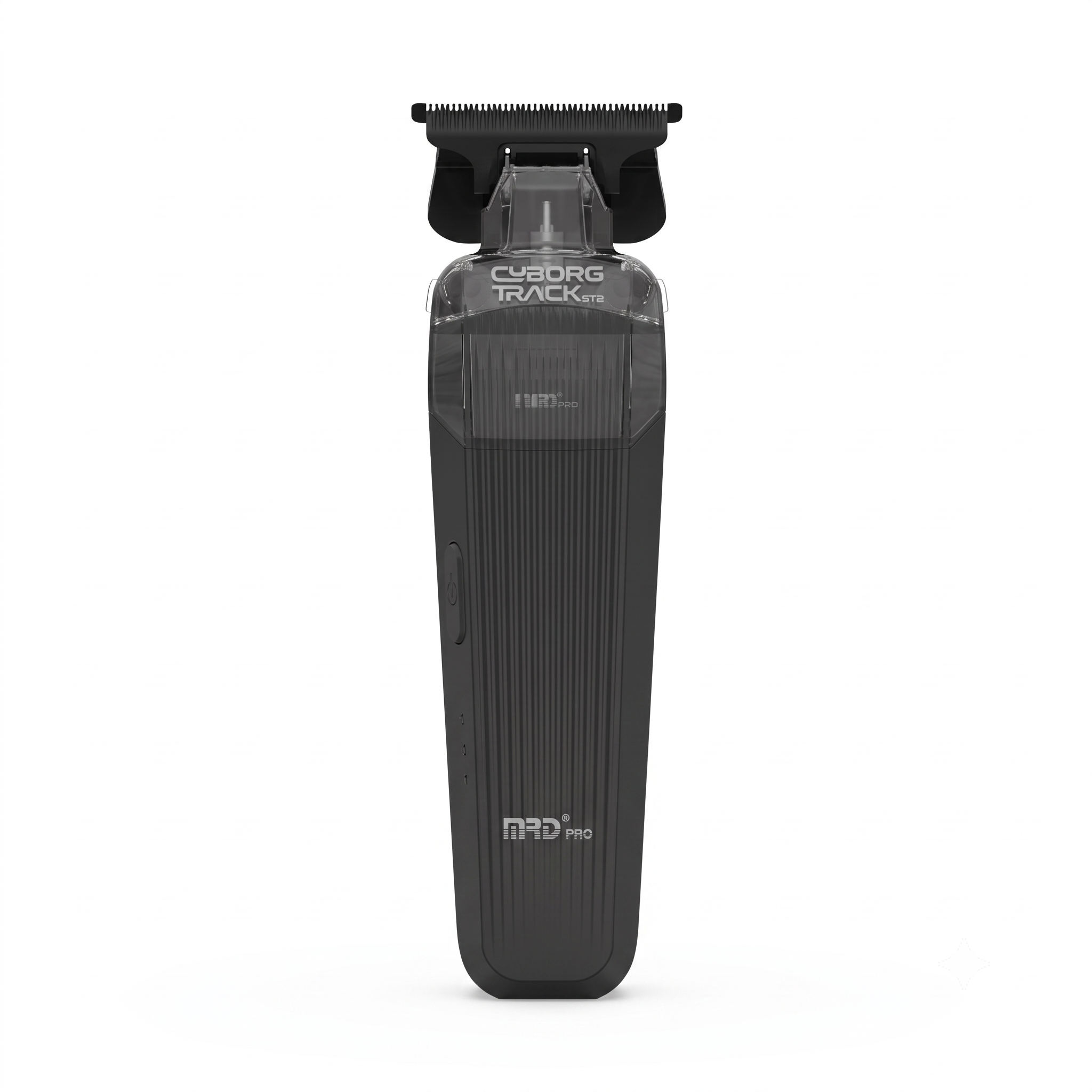 MRD PRO Trimmer CYBORG-BLACK-Professional Cordless Zero Gapped T-Blade Hair Trimmer - 7200RPM BLPU Motor, DLC Blade & 180 Min Battery - Image 2
